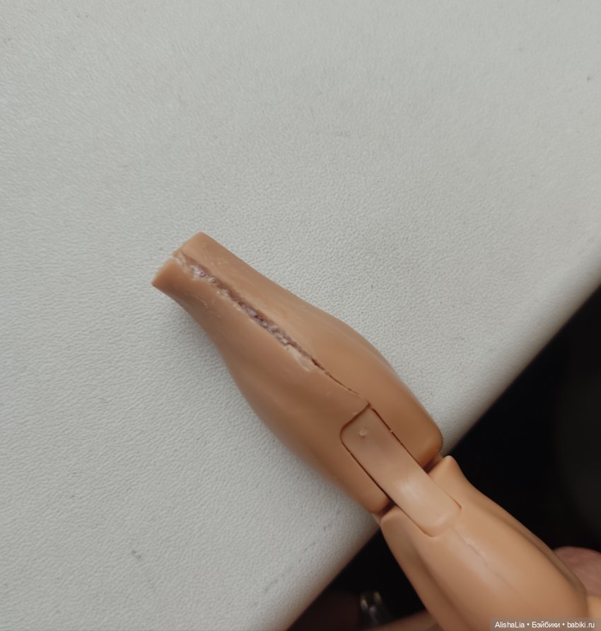 Смена кистей супермену — Ремонт и реставрация кукол: тело