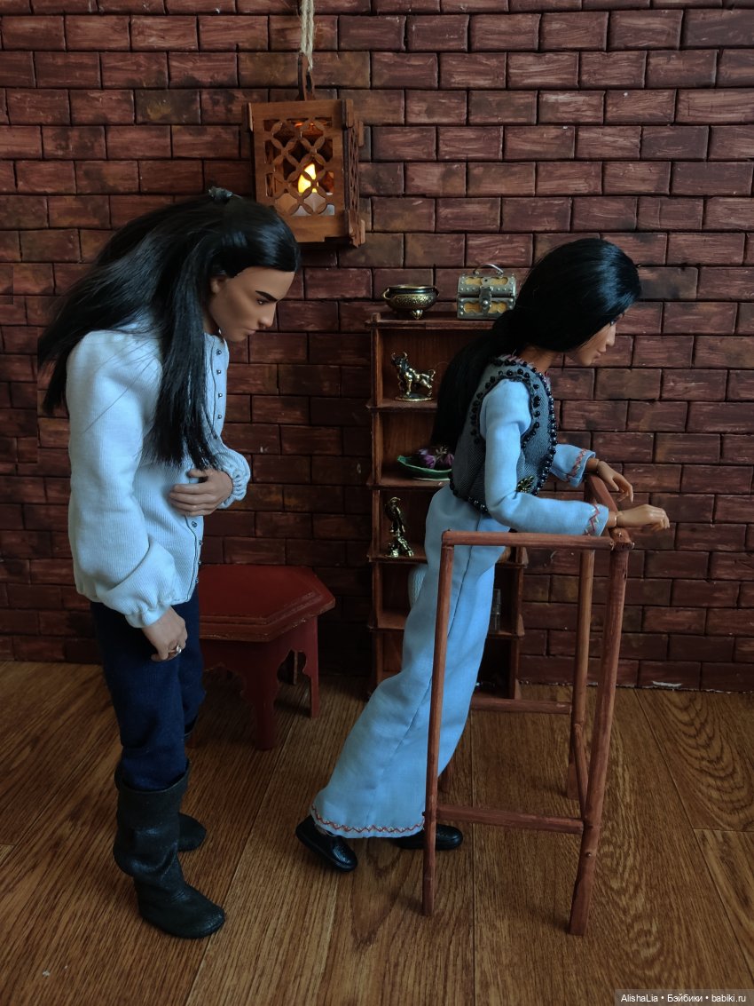 Лекарь. Глава 80. Беседа — Кукольные фотоистории и сериалы: комиксы