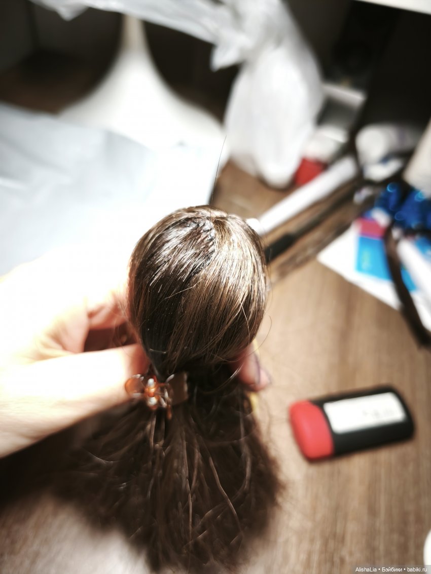 Шиньон для Малефисенты — Перепрошивка волос и восстановление париков: МК