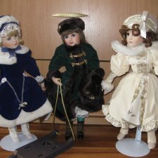Коллекционная фарфоровая кукла от Franklin mint