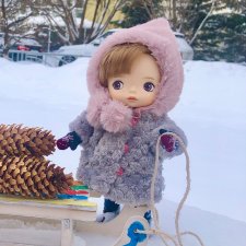 Шубка и Шапка для Монст Шубка и Шапка для Монст