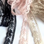 Кружево на сетке, 3 цвета, Продам, 40 руб.