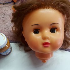 Ремонт глаз советской куклы Марины