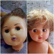 Ремонт советской куклы Марины