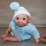 Куколка каритос 23 см в голубом (caritos Magic Baby Dolls) (2)