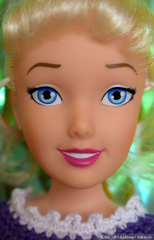 Беляночка, 15", vinyl-doll, Disney-Princess, Cinderella, by-Playmates, 2005, jointed-doll Беляночка, 15", vinyl-doll, Disney-Princess, Cinderella, by-Playmates, 2005, jointed-doll