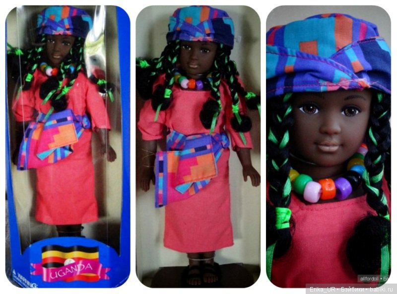10) ДЕВОЧКУ ЗОВУТ ИВОННА (YVONNE), ОНА ИЗ УГА́НДЫ, ВОСТОЧНАЯ АФРИКА. HTTPS://BABIKI.RU/SHOPIK/116038/