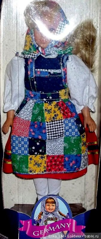 15) ДЕВОЧКА ИЗ ГЕРМАНИИ (EUROPEAN GERMANY ) (В ЛОСКУТНОМ ФАРТУЧКЕ)