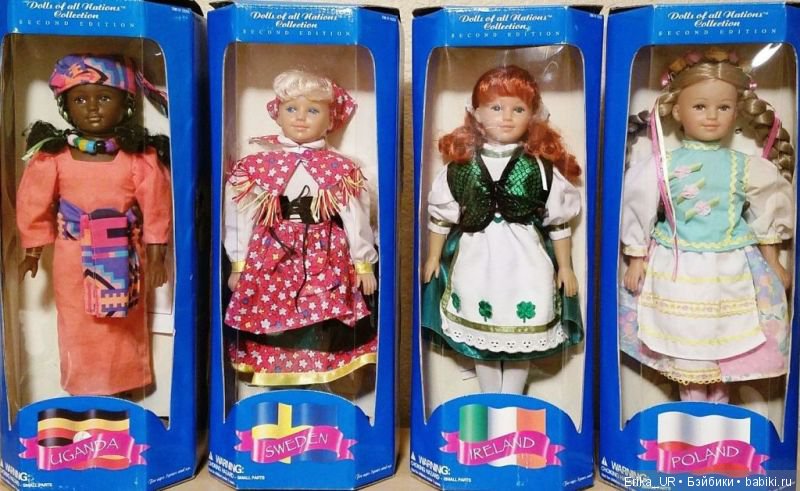 12" DOLLS OF ALL NATIONS COLLECTION, LIMITED EDITION, 1995-1996 гг (фото 7)