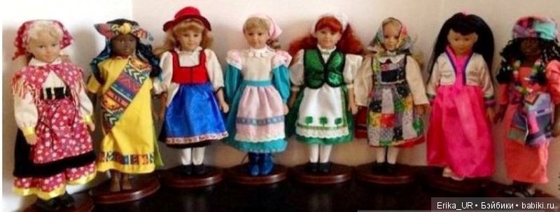 12" DOLLS OF ALL NATIONS COLLECTION, LIMITED EDITION, 1995-1996 гг (фото 3)