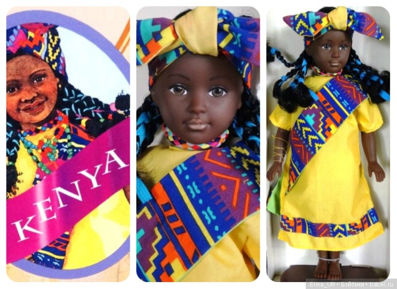 5) ДЕВОЧКА ВАН-ДЖА (WANJA), ОНА ИЗ КЕНИИ (KENYA, ГОСУДАРСТВО В ВОСТОЧНОЙ АФРИКЕ), HTTPS://BABIKI.RU/SHOPIK/174027/