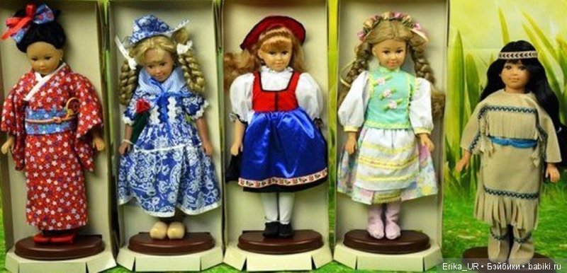 12" DOLLS OF ALL NATIONS COLLECTION, LIMITED EDITION, 1995-1996 гг (фото 2)