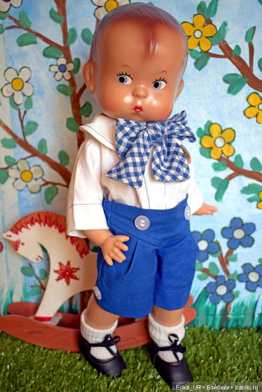 Скиппи, Skippy, baby-boy-doll, by-Effanbee, 13”, 33cm, 1996 Скиппи, Skippy, baby-boy-doll, by-Effanbee, 13”, 33cm, 1996