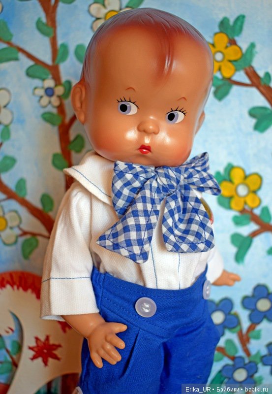 Скиппи, Skippy, baby-boy-doll, by-Effanbee, 13”, 33cm, 1996 Скиппи, Skippy, baby-boy-doll, by-Effanbee, 13”, 33cm, 1996