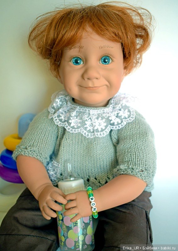 Рон, RON-WEASLEY, toddler-doll, baby-boy-doll, VINYL-CLOTH, HARRY-POTTER-SERIES, DESIGNED-BY-PAT-SECRIST