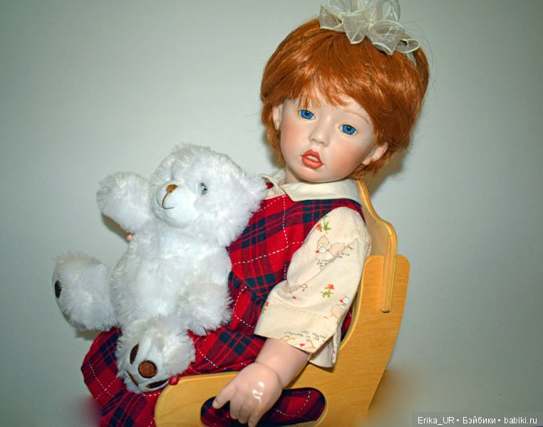 Хильдфьетур-Ингебельд-Лилия, hybrid-doll, reproduction-doll, baby-doll, 24-inch, composition-jointed-body