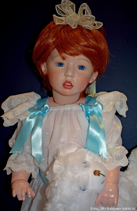 Хильдфьетур-Ингебельд-Лилия, hybrid-doll, reproduction-doll, baby-doll, 24-inch, composition-jointed-body