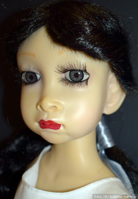 Мишель, Michelle, Gregg-Ortiz-Sculpted, resin-doll, 28-inch, Articulated-baby-doll