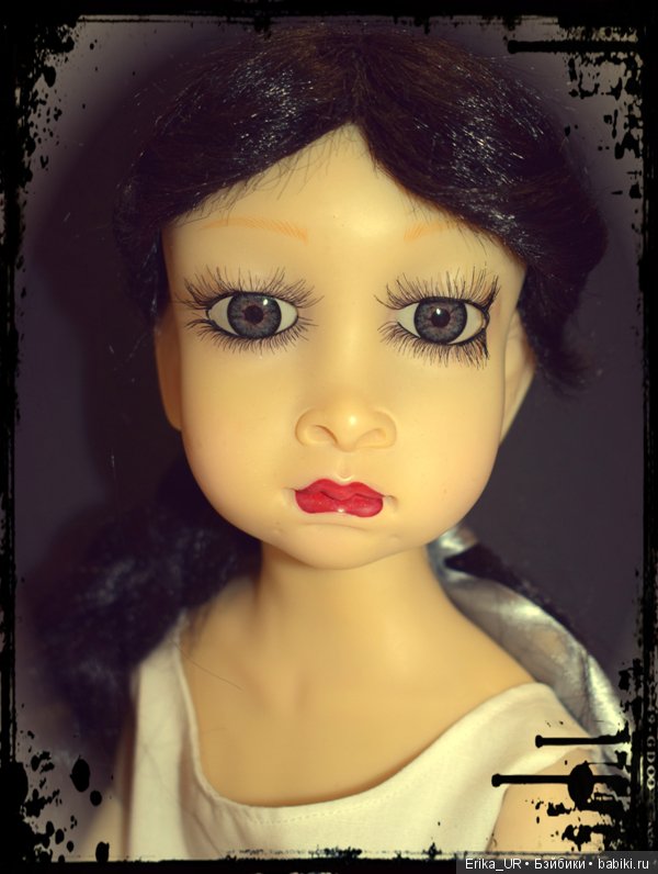 Мишель, Michelle, Gregg-Ortiz-Sculpted, resin-doll, 28-inch, Articulated-baby-doll