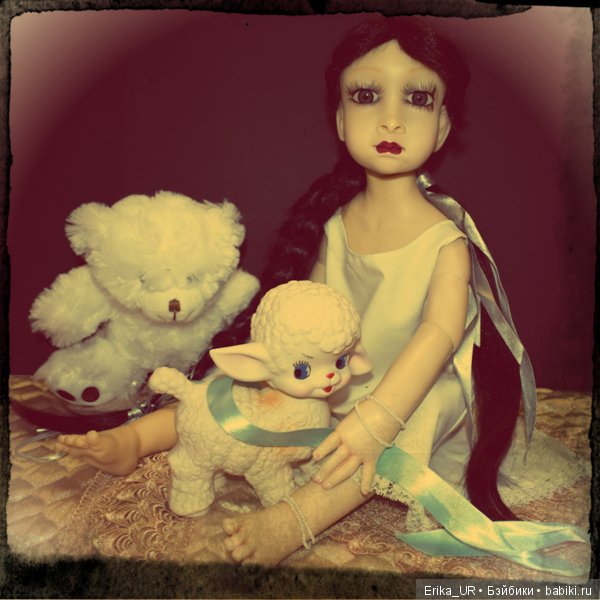 Мишель, Michelle, Gregg-Ortiz-Sculpted, resin-doll, 28-inch, Articulated-baby-doll