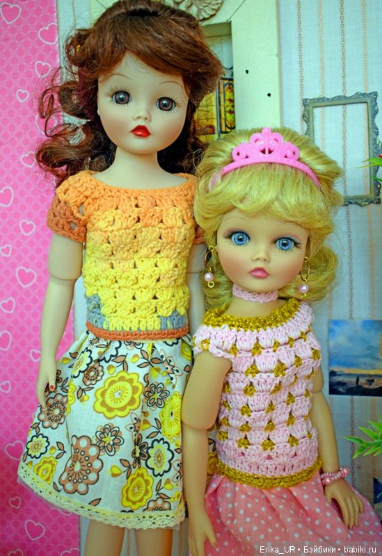 Куколки с конфетной внешностью