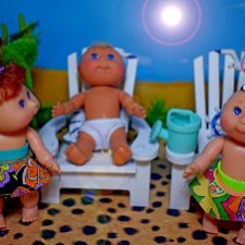 Мини-капустки, лето на подоконнике