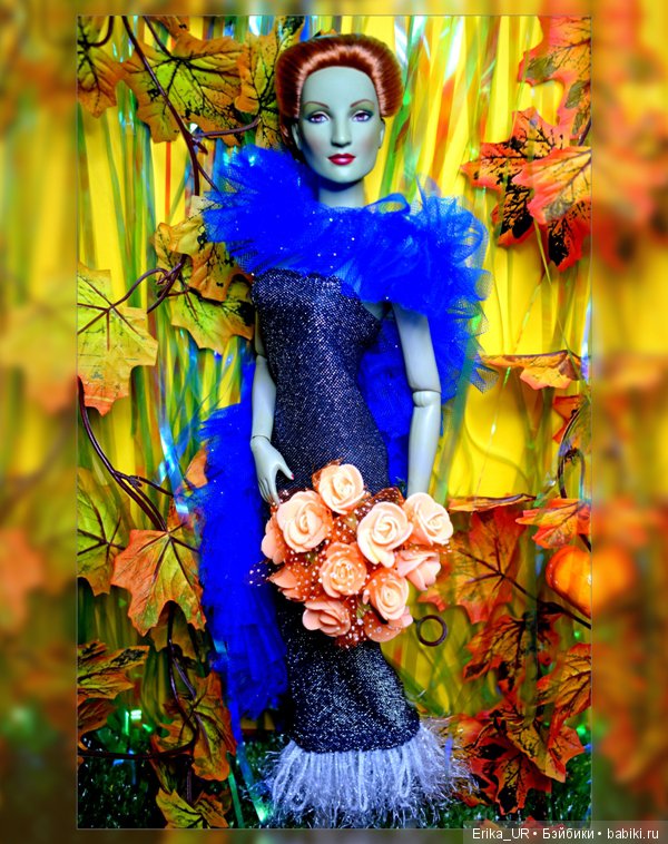 Оранжево-зеленый фотосет — Фэшн