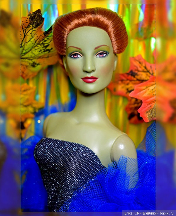 Оранжево-зеленый фотосет — Фэшн