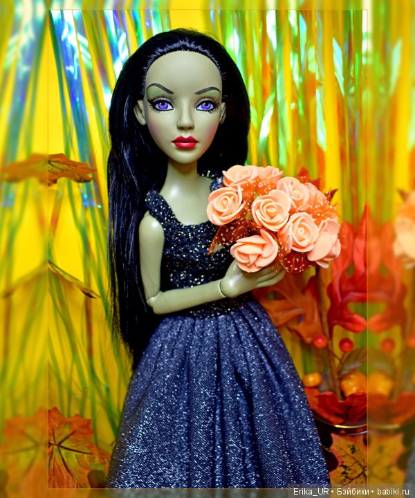 Оранжево-зеленый фотосет — Фэшн