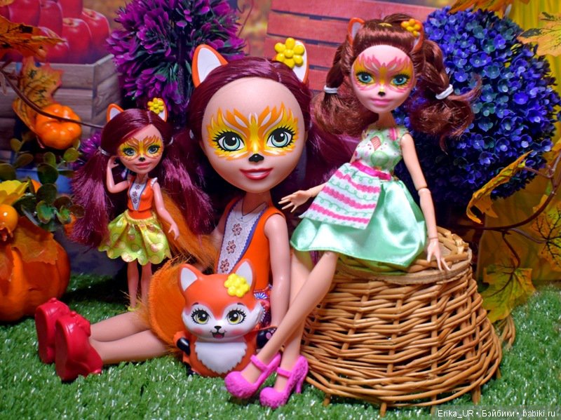 Лисье-пад в мою квартиру. И не только. Enchantimals, Mattel