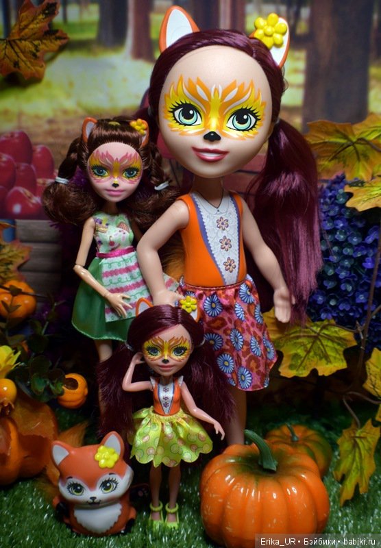 Лисье-пад в мою квартиру. И не только. Enchantimals, Mattel