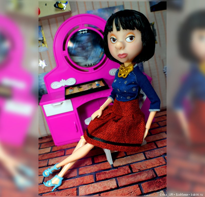 Эдна, hybrid: голова от JAKKS PACIFIC, Disney Pixar, Incredibles 2 (фото 3)
