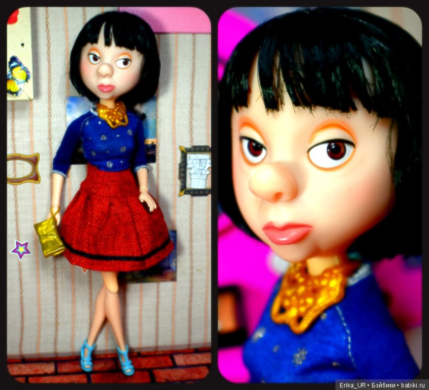 Эдна, hybrid: голова от JAKKS PACIFIC, Disney Pixar, Incredibles 2 (фото 8)