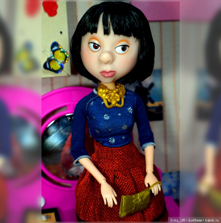 Эдна, hybrid: голова от JAKKS PACIFIC, Disney Pixar, Incredibles 2 (фото 5)
