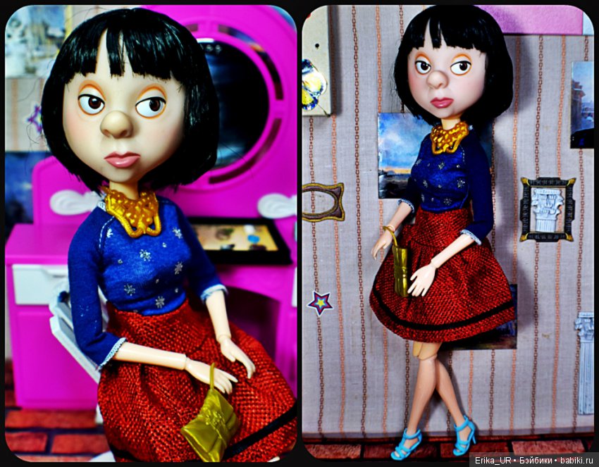 Эдна, hybrid: голова от JAKKS PACIFIC, Disney Pixar, Incredibles 2 (фото 2)