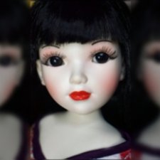 Тацуко Такаока, geisha, Vidal Rojas, Muñecas