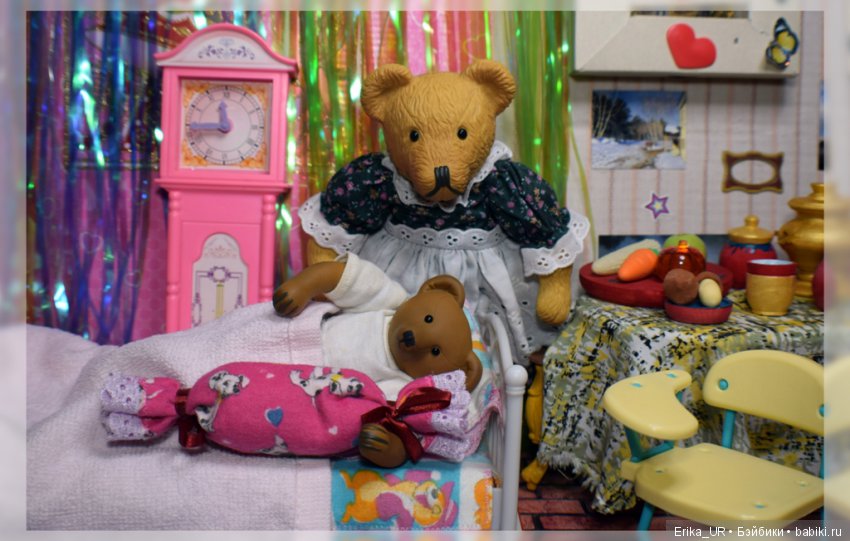 Три (уже :)) медведя, новая Маша, и фото ко Дню Матери