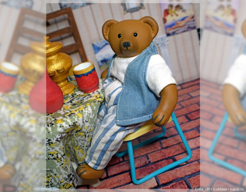 Три (уже :)) медведя, новая Маша, и фото ко Дню Матери