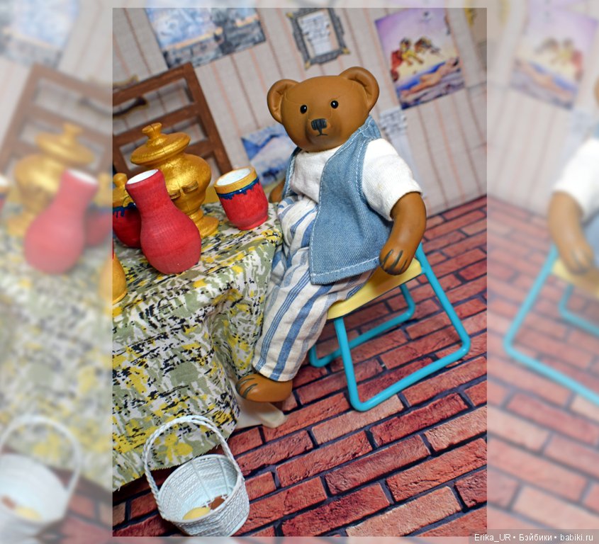 Три (уже :)) медведя, новая Маша, и фото ко Дню Матери