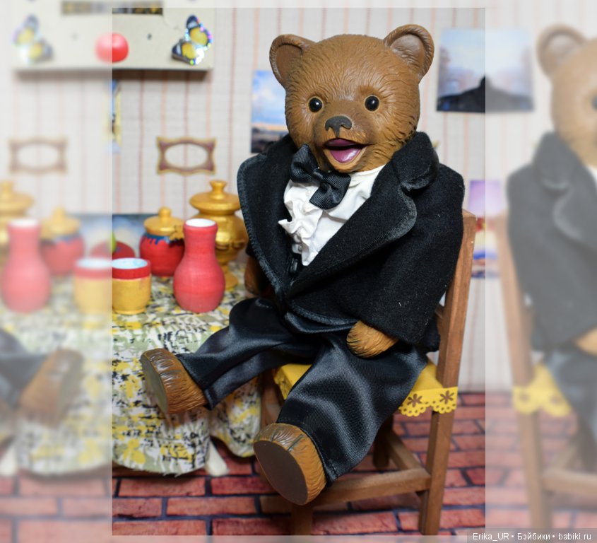 Три (уже :)) медведя, новая Маша, и фото ко Дню Матери