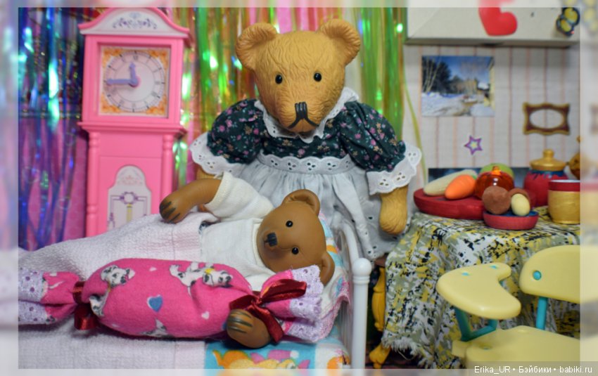 Три (уже :)) медведя, новая Маша, и фото ко Дню Матери