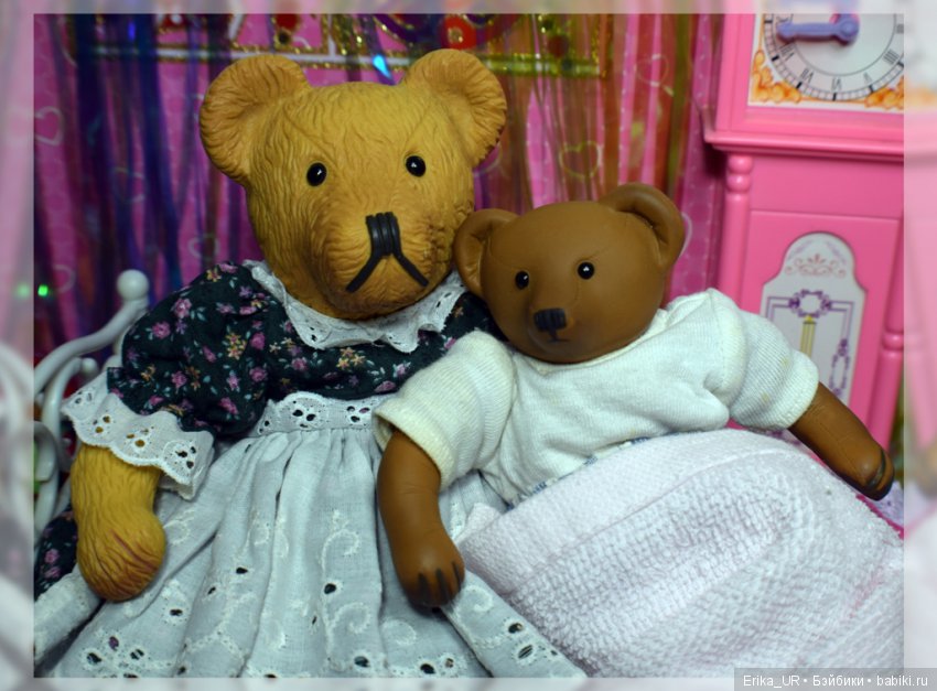 Три (уже :)) медведя, новая Маша, и фото ко Дню Матери