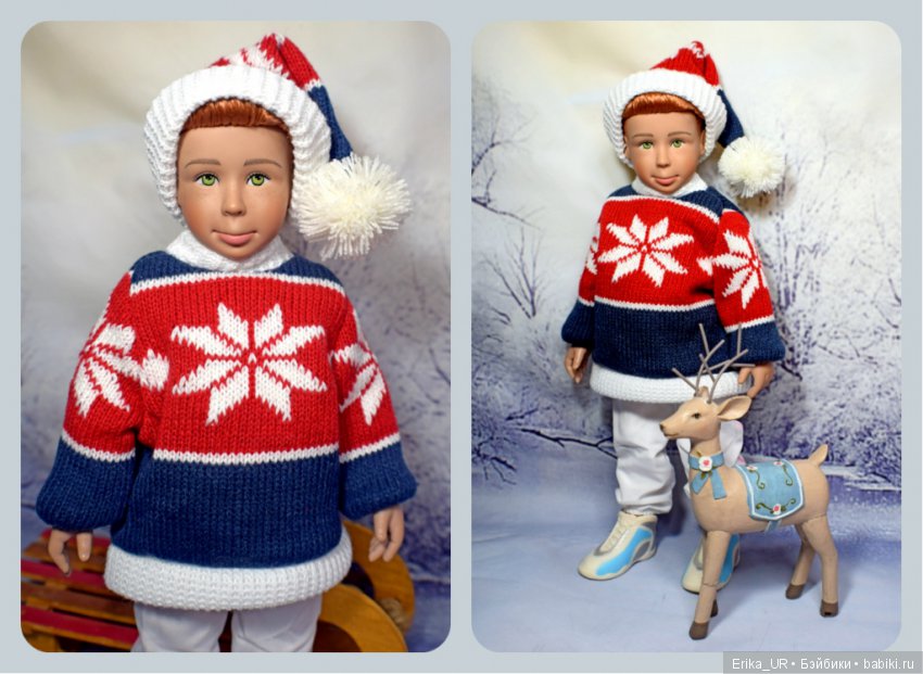 Продолжаем щеголять в свитерочках (Leeann boy & Uganda by Dayton Hudson)