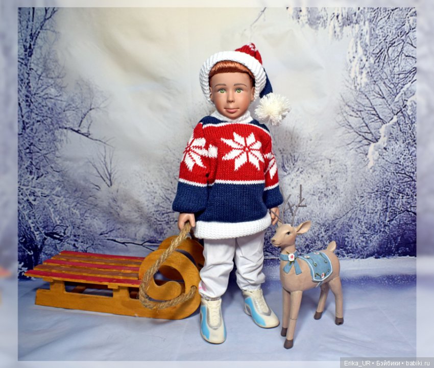 Продолжаем щеголять в свитерочках (Leeann boy & Uganda by Dayton Hudson) (фото 5)