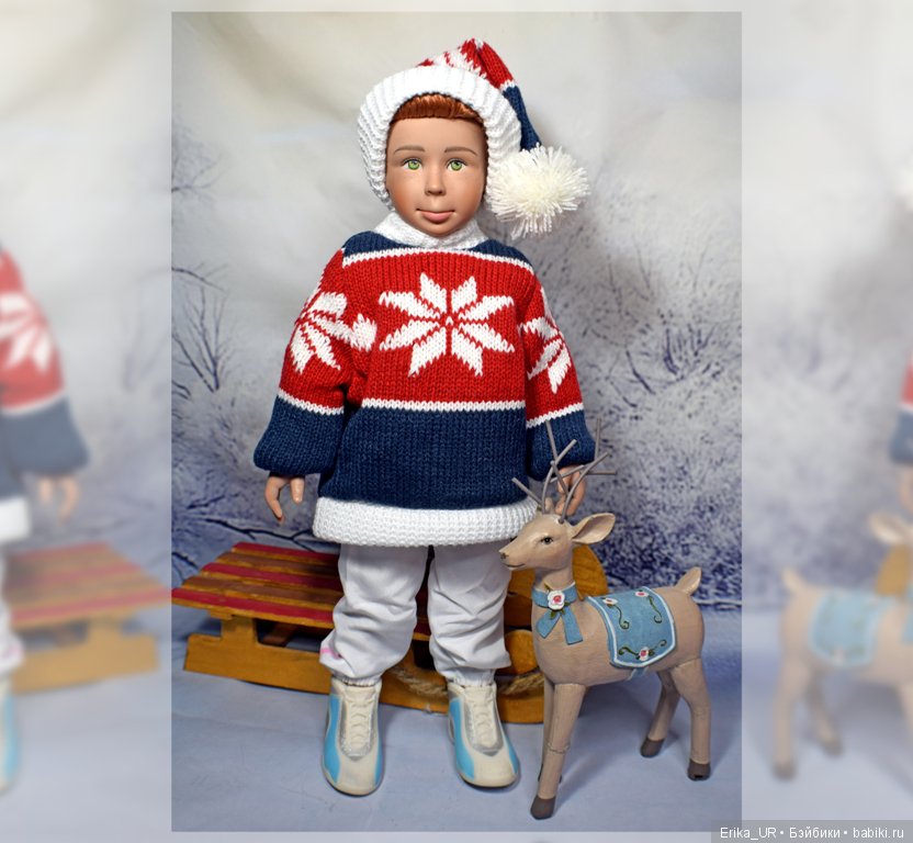 Продолжаем щеголять в свитерочках (Leeann boy & Uganda by Dayton Hudson) (фото 8)