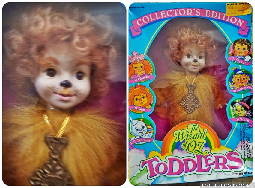 Каталожек на Wizard Of Oz Toddler Doll Collector’s Edition 1993 | Бэйбики Каталожек на Wizard Of Oz Toddler Doll Collector’s Edition 1993