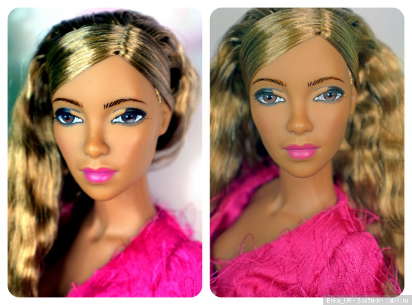 В доме моем много имен, Знаменитых и простых (С) / хоть сейчас на обложку журнала (fashion doll 1/4)