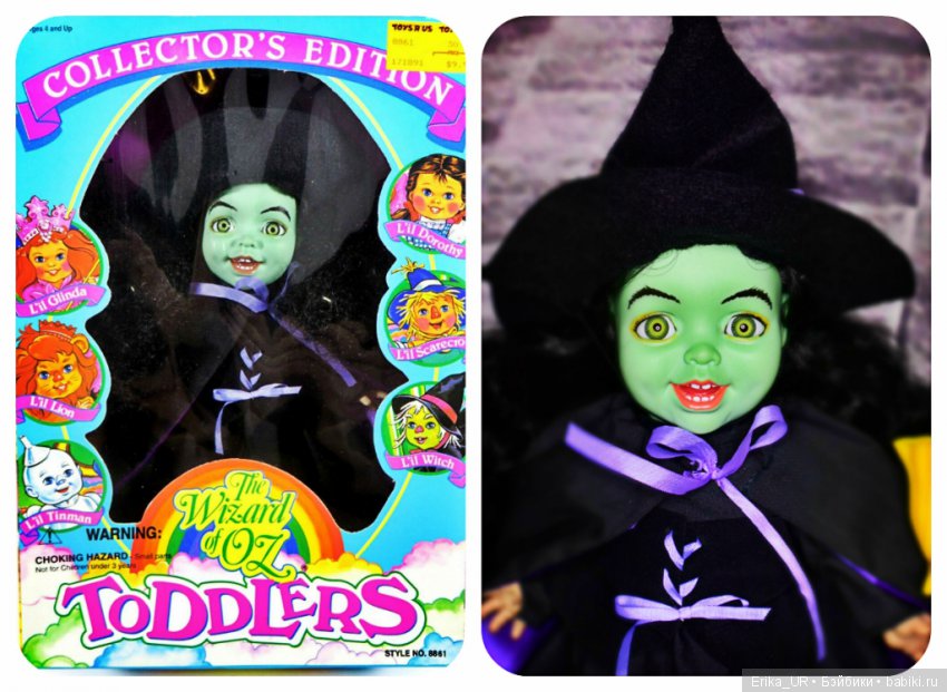 Каталожек на Wizard Of Oz Toddler Doll Collector’s Edition 1993 | Бэйбики Каталожек на Wizard Of Oz Toddler Doll Collector’s Edition 1993