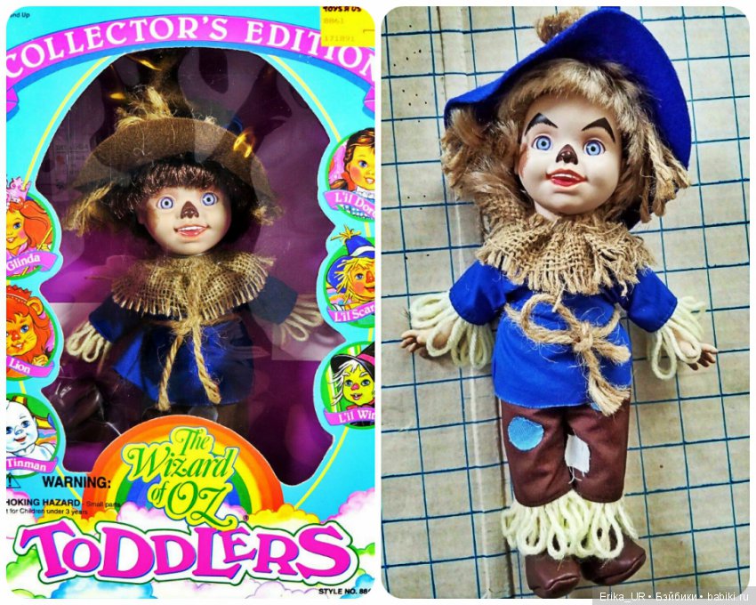 Каталожек на Wizard Of Oz Toddler Doll Collector’s Edition 1993 | Бэйбики Каталожек на Wizard Of Oz Toddler Doll Collector’s Edition 1993 (фото 7)
