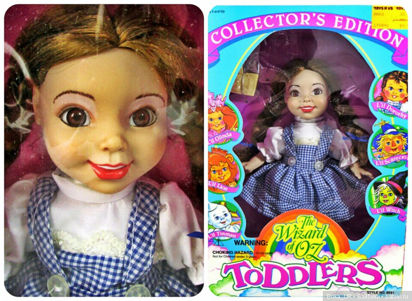 Каталожек на Wizard Of Oz Toddler Doll Collector’s Edition 1993 | Бэйбики Каталожек на Wizard Of Oz Toddler Doll Collector’s Edition 1993 (фото 9)